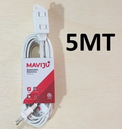 [EL130009] EXTENSION 5MT BLANCA MAVIJU 2X16WG WH KT-1301