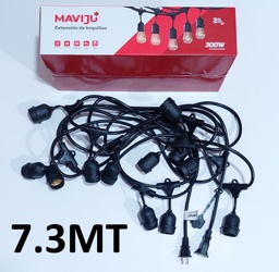 [EL130028] GUIRNALDA MAVIJU 12PCS 24FT (7.30MT) E27