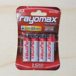 [EL140004] PILAS RAYOMAX AAX4UND BLISTE