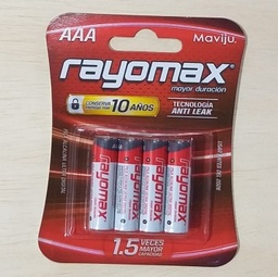 [EL149993] PILAS RAYOMAX AAAX4UND BLISTE