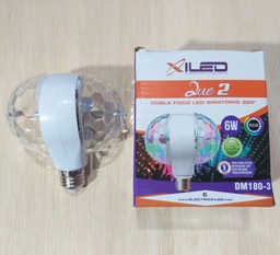 [F0627] FOCO DISCOTECA XILED 6W DOBLE