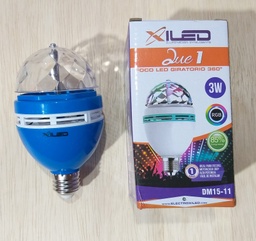 [F0629] FOCO DISCOTECA XILED 3W GIRAT 360