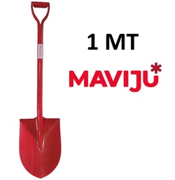 [HE010002] PALA PUNTONA MAVIJU METALICA 1MT