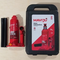 [HE120001] GATA HIDRAULICA T/BOTELLA 2.0TON MAVIJU
