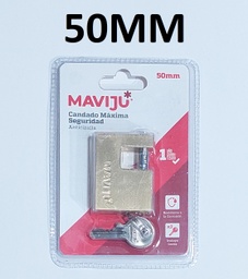 [HE140013] CANDADO ANTICIZALLA 50MM MAVIJU