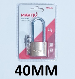 [HE140018] CANDADO CUELLO LARGO MAVIJU 40MM
