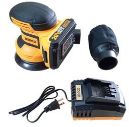 [I2001K] LIJADORA ORBITAL INGCO 20V INALAMBRICA