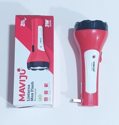 [IL140016] LINTERNA LED 3W 6500K RECARGABLE 110V 4 HORAS DE DURACION