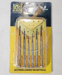 [J0085] JGO DESTORNILLADORES DE PRESICION QSB P/RELOJERO