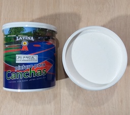 [LB] LATINA LATEX CANCHA BLANCO GALON