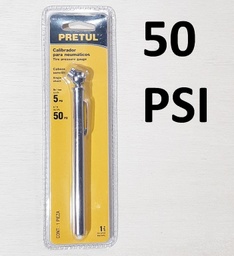 [M0093] MEDIDOR DE PRESION DE AIRE PRETUL 50PSI