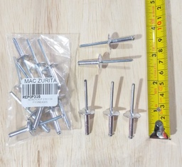 [REPOP316] REMACHE POP 3/16 X 3/4  ALA ANCHA P/10 UNID