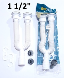 [S0046] SIFON MOV. OROSTYLE 1 1/2´´ DOBLE P/FREGAD.