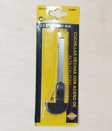 [SL80C] ESTILETE CMT M/CAUCHO 18MMX0.6MM BLISTER