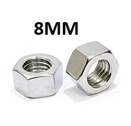 [T08MM] TUERCA AC/INOX 08MM