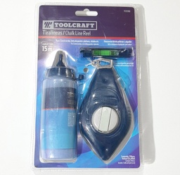 [TC0398] TIMBRADOR TOOLCRAFT 50PIES+GIS+NIVEL TC0398