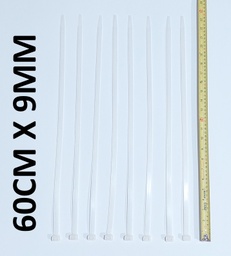 [THTCT6001] AMARRA PLASTICA 60CM X 9.0MM BLANCA TOTAL