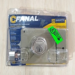 [V1175MFBD] CERRADURA FANAL CILINDRO ARMADO DER BEIGE