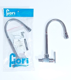 [CHI2782] LLAVE FR. FIORI FLEXIB CABEZA  NIQUELADA P/PARED