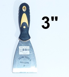 [E0077] ESPATULA 3 FEIM M/CAUCHO
